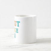 Mug Ne Jugez-moi pas drôle Monogramme Qoute (Centre)