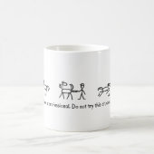 Mug Ne jugez pas ce à la maison professionnel (Centre)