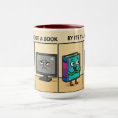 Mug "Ne jugez pas un livre par son adaptation TV (Centre)