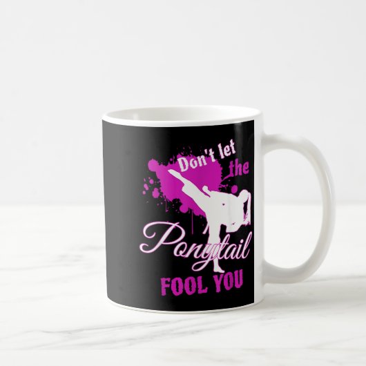 Mug Ne laissez pas la queue vous tromper Art martial (Droite)