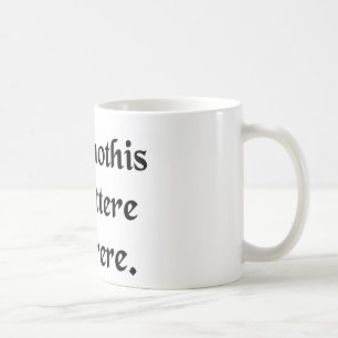 Mug Ne laissez pas les bâtards vous descendre