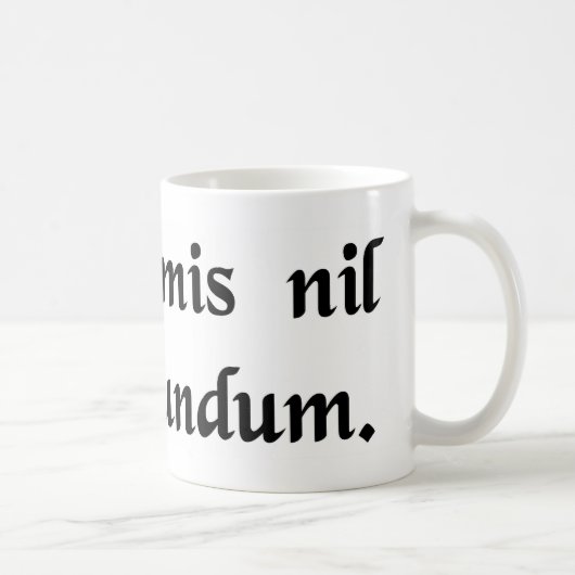 Mug Ne laissez pas les bâtards vous rectifier vers le (Droite)