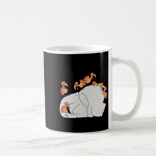 Mug Ne laissez pas les dindes vous abattre (Droite)