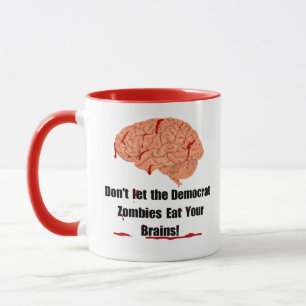 Mug Ne laissez pas les zombies démocrates vous dévorer