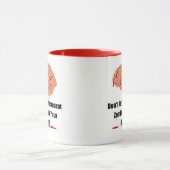 Mug Ne laissez pas les zombies démocrates vous dévorer (Centre)