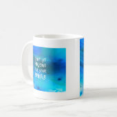 Mug Ne laissez pas n'importe qui alourdissent votre (Devant gauche)