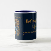Mug Ne lancez pas de dragons avant votre café du matin (Centre)