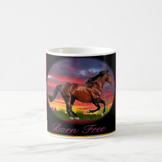 Mug Né l'art du cheval libre (Centre)