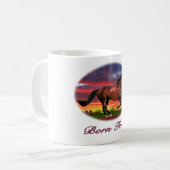 Mug Né l'art du cheval libre (Devant gauche)
