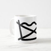 MUG NE LAVEZ PAS ! (Devant gauche)