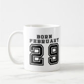 Mug Né le 29 février (Gauche)