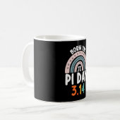 Mug Né le jour de Pi Anniversaire Math Drôle (Devant gauche)