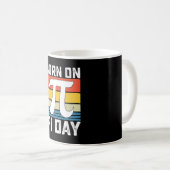 Mug Né Le Jour Du Pi Anniversaire Mathématiques Mathém (Devant droit)