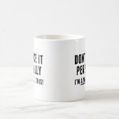 Mug Ne le prenez pas personnellement (Centre)