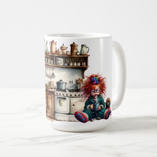 Mug Ne le ressentez pas aujourd'hui (Devant droit)