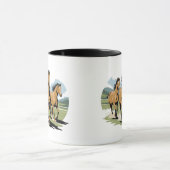 MUG NÉ LIBRE CHEVAL (Centre)