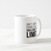 Mug Ne limitez pas votre défi (Devant droit)