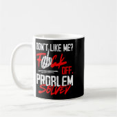 Mug Ne m'aime pas pour le problème désactivé, drôle d' (Gauche)
