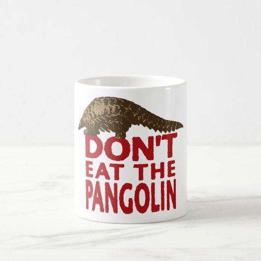 Mug Ne mangez pas le Pangolin (Centre)