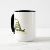Mug Ne Marche Pas Sur Moi Drapeau Gadsden 2ème A (Devant gauche)
