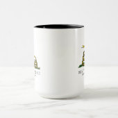 Mug Ne Marche Pas Sur Moi Ou Mon Fils Gadsden Flag Mem (Centre)