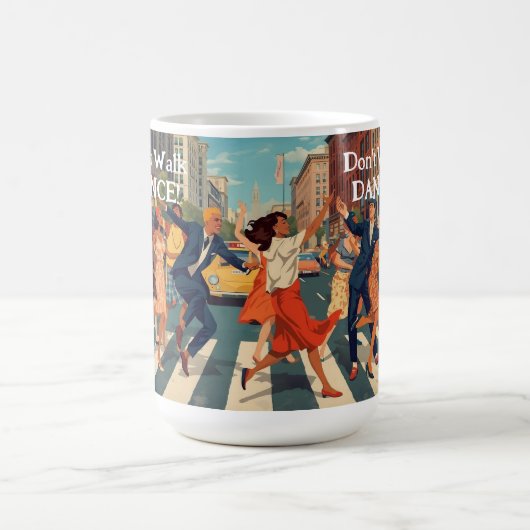 Mug Ne marchez pas DANSE ! (Centre)