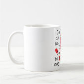 Mug Ne marchez pas devant moi - Citations inspirantes (Gauche)
