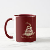Mug Ne marchez pas sur moi (Gauche)