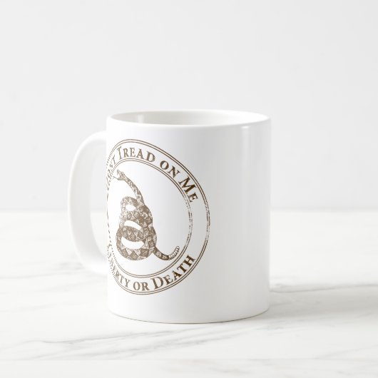 Mug Ne marchez pas sur moi (Devant gauche)