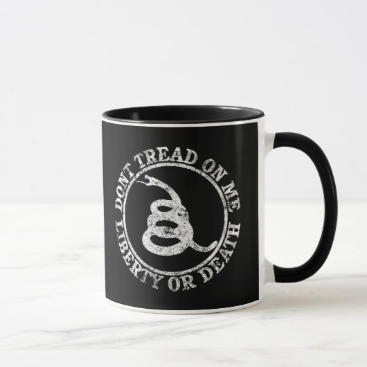 Mug Ne marchez pas sur moi (Droite)
