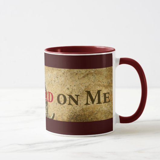 Mug Ne marchez pas sur moi (Droite)