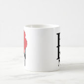 Mug NÉ Maui Hibiscus rouge 11oz (Centre)