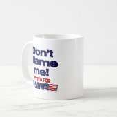 Mug Ne me blâmez pas ! (Devant gauche)