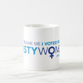 Mug Ne me blâmez pas, j'a voté pour la femme méchante (Centre)