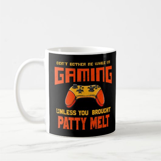 Mug Ne me dérange pas pendant que je joue à Patty Melt (Gauche)