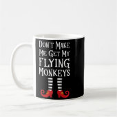 Mug Ne me fais pas appeler mes singes volants (Gauche)