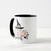 Mug Ne me fais pas basculer mon interrupteur de sorciè (Devant gauche)