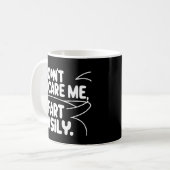 Mug Ne me fais pas peur, je péte facilement (Devant gauche)
