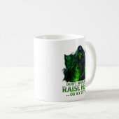Mug Ne me faites pas déchaîner l'enfer… ou mes chats – (Devant droit)