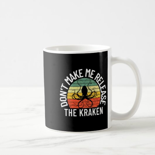 Mug Ne me faites pas libérer le monstre marin Kraken P (Droite)