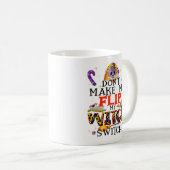 Mug Ne me faites pas retourner mon commutateur de sorc (Devant droit)