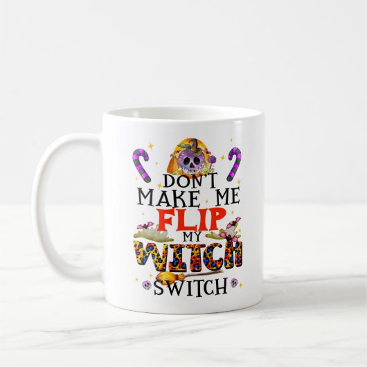 Mug Ne me faites pas retourner mon commutateur de sorc (Gauche)