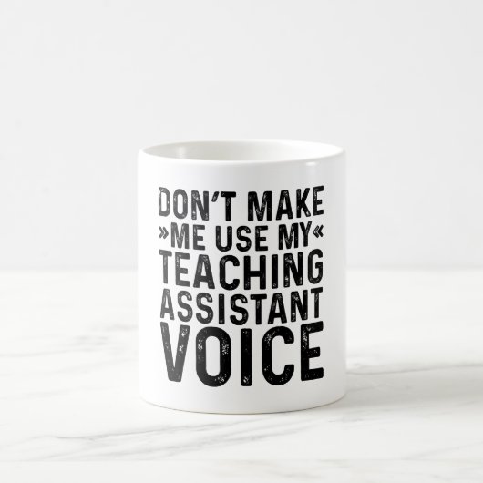 Mug Ne me faites pas utiliser ma voix d'assistant d'en (Centre)