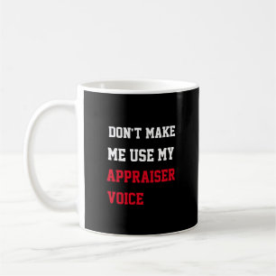 Mug Ne me faites pas utiliser ma voix d'expert