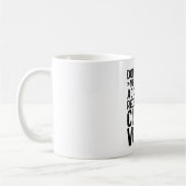 Mug Ne me faites pas utiliser mon commis aux comptes c (Gauche)