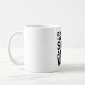 Mug Ne me forcez pas à utiliser ma voix d'analyste com (Gauche)