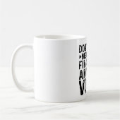 Mug Ne me forcez pas à utiliser ma voix d'analyste fin (Gauche)