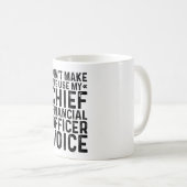 Mug Ne me forcez pas à utiliser ma voix de directeur f (Devant droit)