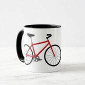 Mug "Ne me frappez pas dans le visage avec un vélo ! " (Devant gauche)