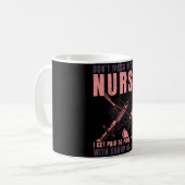Mug Ne me manque pas Infirmière (Devant gauche)